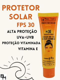 Protetor Solar - FPS30 matto verde - comprar online