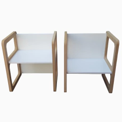 Mesa + 2 Sillas Cubo Montessori - tienda online