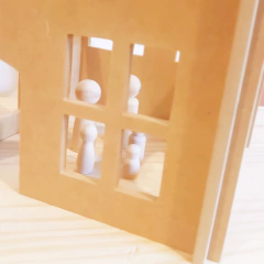 Casita con chimenea - comprar online