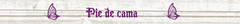 Banner de la categoría Pie de Cama