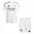Kit Infantil Real Madrid I 24/25 Branco ( Camisa+Shorts )