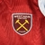 Kit Infantil West Ham I Umbro 23/24 - Vinho e Azul - loja online