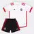 Kit Infantil Flamengo II 24/25 Branco (Camisa+Shorts)