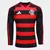 Camisa Flamengo Titular I 25/26 Manga Longa Masculino - Rubro Negra - comprar online