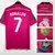 Camisa Real Madrid II Reserva 2014/15 Ronaldo 7 Masculina Rosa - comprar online