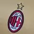 (Pronta Entrega) Camisa AC Milan III Third Retro 13/14 Masculina - Dourada