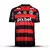Camisa Flamengo I Titular 2025/26 COM PATROCÍNIOS Torcedor Masculino - Rubro Negra - comprar online