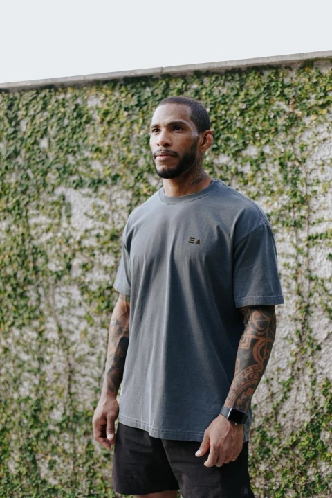 Camiseta EPTA Grafite/Preto - comprar online