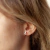 Brinco Ear Hook X Cravejado na internet