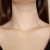 Colar Choker Cristal Facetado Cristal