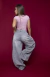 Calça Baloon Cinza Escuro