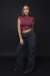 Calça Wide Destroyed Preta - loja online