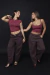 Calça Baloon Vinho