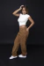 Calça Cargo Marrom - useabink