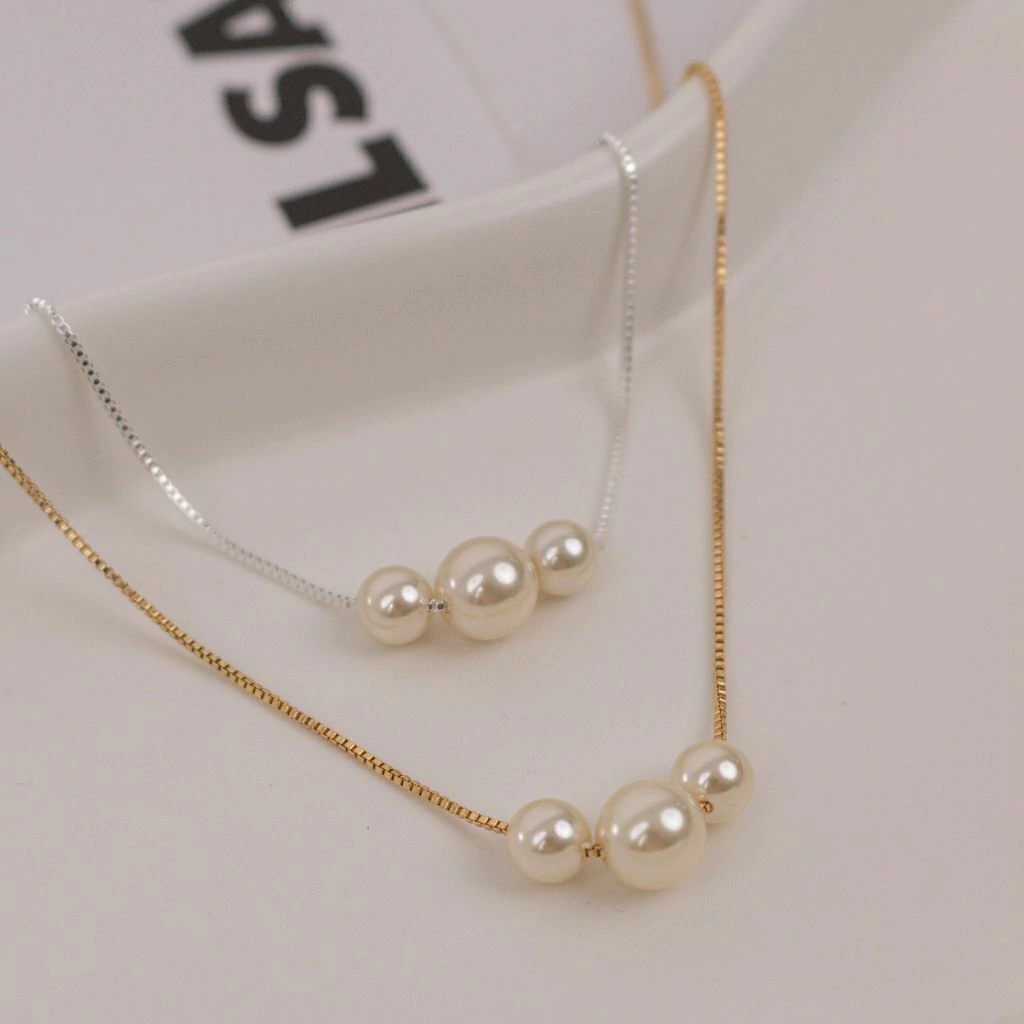 Colar Trio Pérola