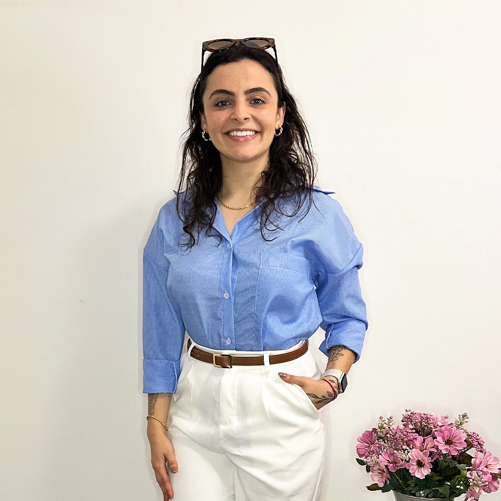 Camisa Listrada Oversized