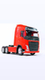 MINIATURA CAMINHÃO VOLVO TRUCADO ESCALA 1:32 PRATA na internet