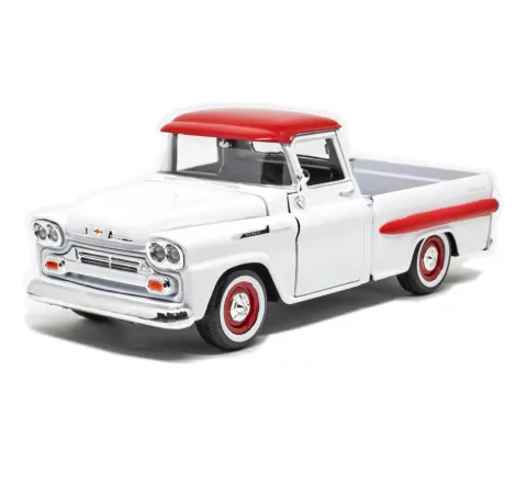 MINIATURA 1958 CHEVY APACHE FLEETSIDE PICK-UP 1:24 MOTOR MAX
