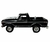 MINIATURA FORD BRONCO 1978 PRETO 1:24 MOTORMAX