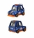Hot Wheels Silver Séries Tooned - Volkswagen Golf MK1 Gulf - comprar online