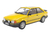 Miniatura Ford Escort XR3 1988 Amarelo escala 1/24 Lançamento