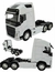 MINIATURA CAMINHÃO VOLVO FH 1/32 NA COR BRANCO