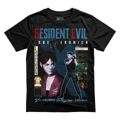 REMERA UNISEX: RESIDENT EVIL CODE VERONICA