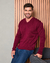 Blusa Masculina Gola V na internet