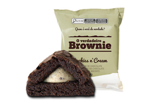Brownie de Cookies n'Cream