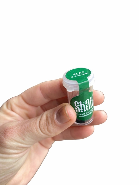 FILTRO VIDRIO BOROSILICATO 6MM PUNTA CHATA