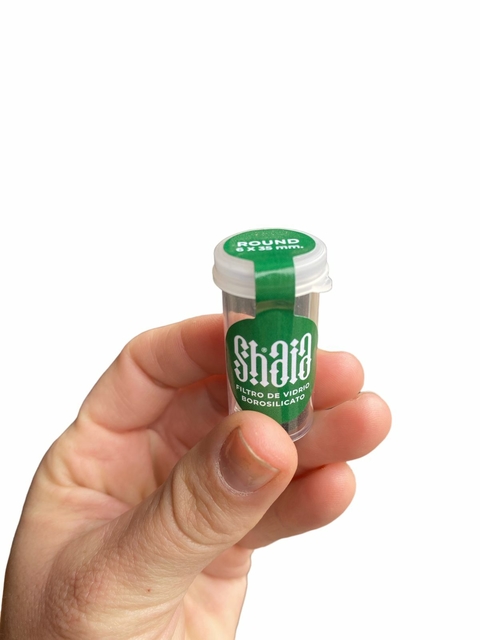FILTRO VIDRIO BOROSILICATO 6MM PUNTA REDONDA