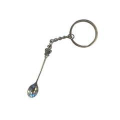 CUCHARA METAL LLAVERO SILVER