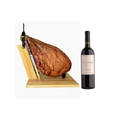 Combo De Jamon Crudo Con Vino mendocino - comprar online