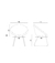Poltrona Espera fixa 36040 - Linha Spot - Cavaletti - comprar online