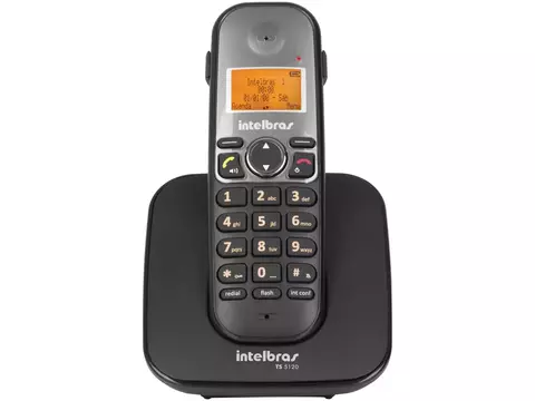 Telefone Sem Fio Intelbras TS 5120 - Identificador de Chamada Viva Voz Conferência