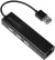 Conversor Ac. Hub Usb 2.0 3 Portas mais Rj45 Fêmea Preto - AC304 - Chapecó Equipamentos para Escritório