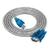 AD0018 - Conversor USB 2.0 Para Serial DB9 9 pinos Rs232 80Cm DEX DP9 dp9 GENERICO na internet