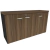 Armário Baixo de 03 Portas - 1353mm x 425mm x 740mm Dal Prá - comprar online