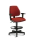 Cad. Girat. Stool 38022 SRE, Aranha c/ Polaina, c/ Sapata, Braço SL New PU - Linha Pro - Cavaletti