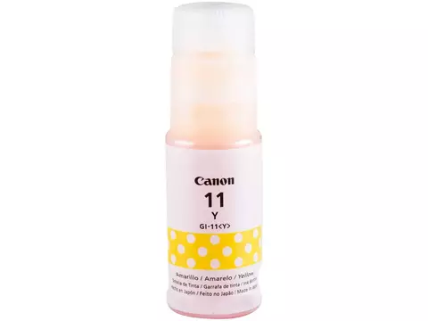 Refil de Tinta Canon Pixma GI-11 YW - Amarelo