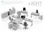 Mesa Reunião Retangular Light - Tampo 15mm - 2000mm X 1000mm X 740mm Dal Prá - Chapecó Equipamentos para Escritório