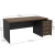 Mesa Gerente com Gaveteiro 40mm - 1600/1826mm X 700mm x 740mm Dal Prá - Chapecó Equipamentos para Escritório