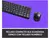Kit Teclado e Mouse Sem Fio Logitech MK220 - comprar online