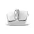 Mouse Sem Fio Multilaser, 1600 DPI, 2.4Ghz, 6 Botoes, Branco - MO317 - loja online