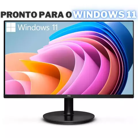 Monitor 15.6" LED Widescreen HDMI HQ Pro LED VESA Ajuste de inclinação