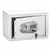 Cofre Eletrônico Multilaser, Painel Eletrônico LED, com Duas Chaves de Segurança, Branco - OF008 - comprar online