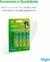 Pilha Alcalina AA com 8 unidades Elgin Comum - comprar online
