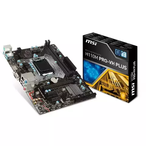 Placa Mãe MSI H110M Pro-VH Plus, Intel LGA 1151, mATX, DDR4
