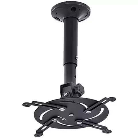 Suporte De Teto Para Projetor Universal Preto Sp210a Vinik