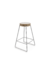 Banqueta 36814, Assento Envernizado - Altura 700mm - Linha Spin - Cavaletti